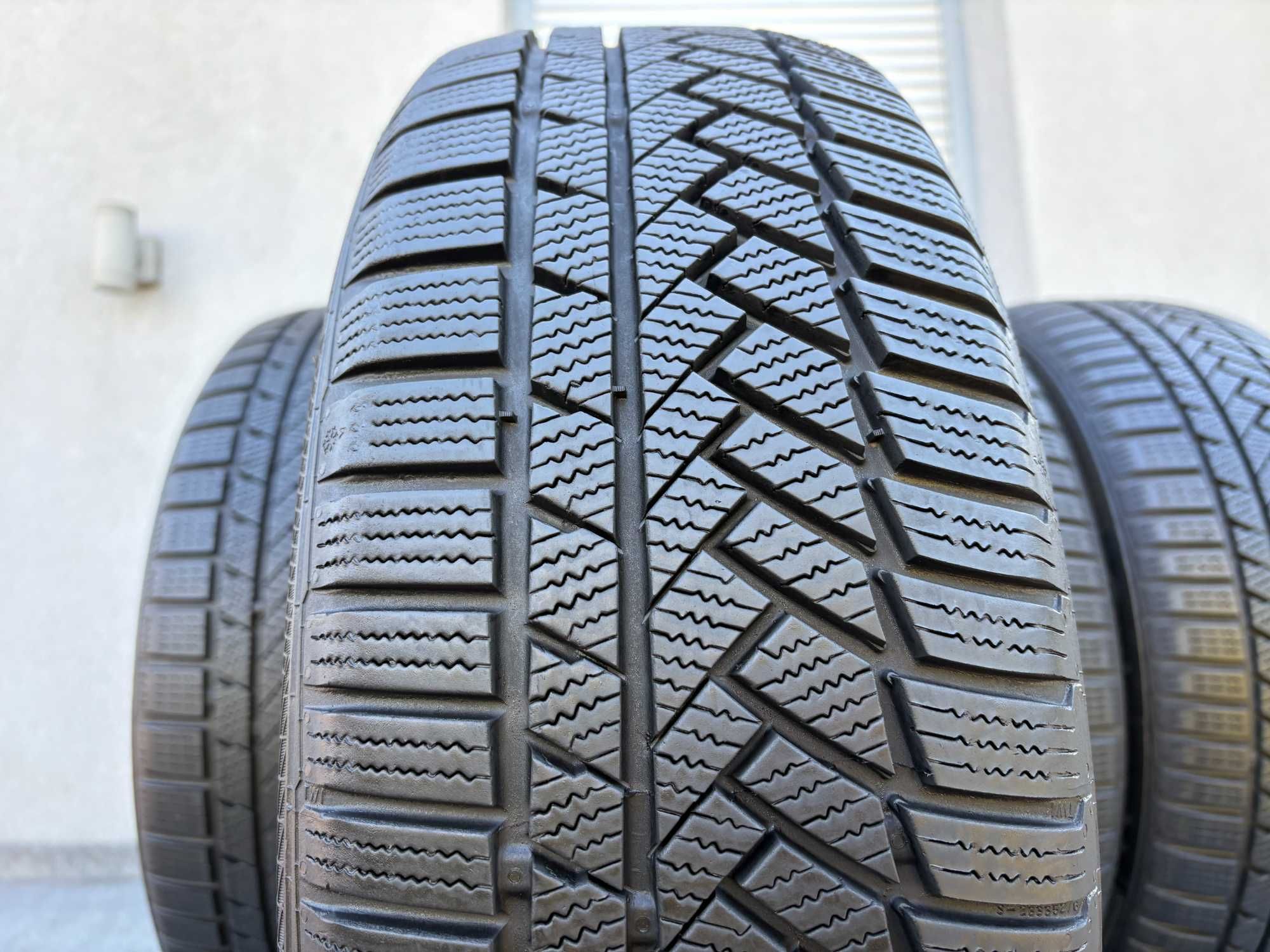 4szt zimowe 205/55R17 Continental 8mm 2024r świetny stan! Z516 gwaranc