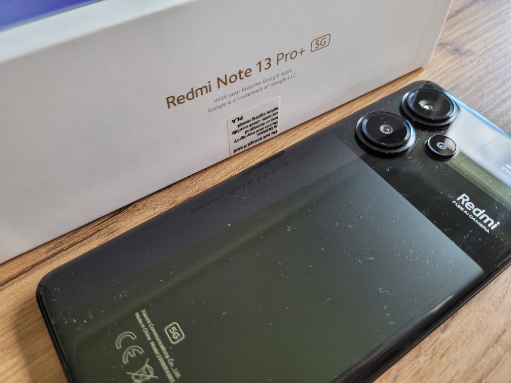 Smartfon XIAOMI Redmi Note 13 Pro+ 5G 12/512GB 6.67" 120Hz Czarny