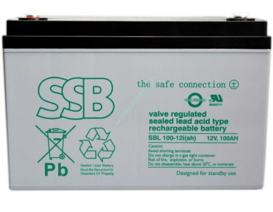 Акумулятор SSB SBL 100-12i(sh) Німеччина