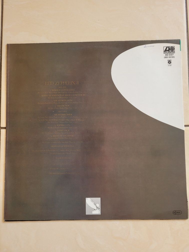 LP: Led Zeppelin - "Led Zeppelin II"; 1990 PL; stan - Excellent