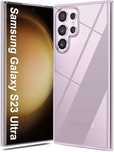 Etui PLECKI do Samsung Galaxy S23 Ultra przezroczyste, ultra cienkie