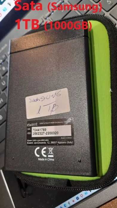 Disco Externo Sata de 1 TeraByte (1000 GB)