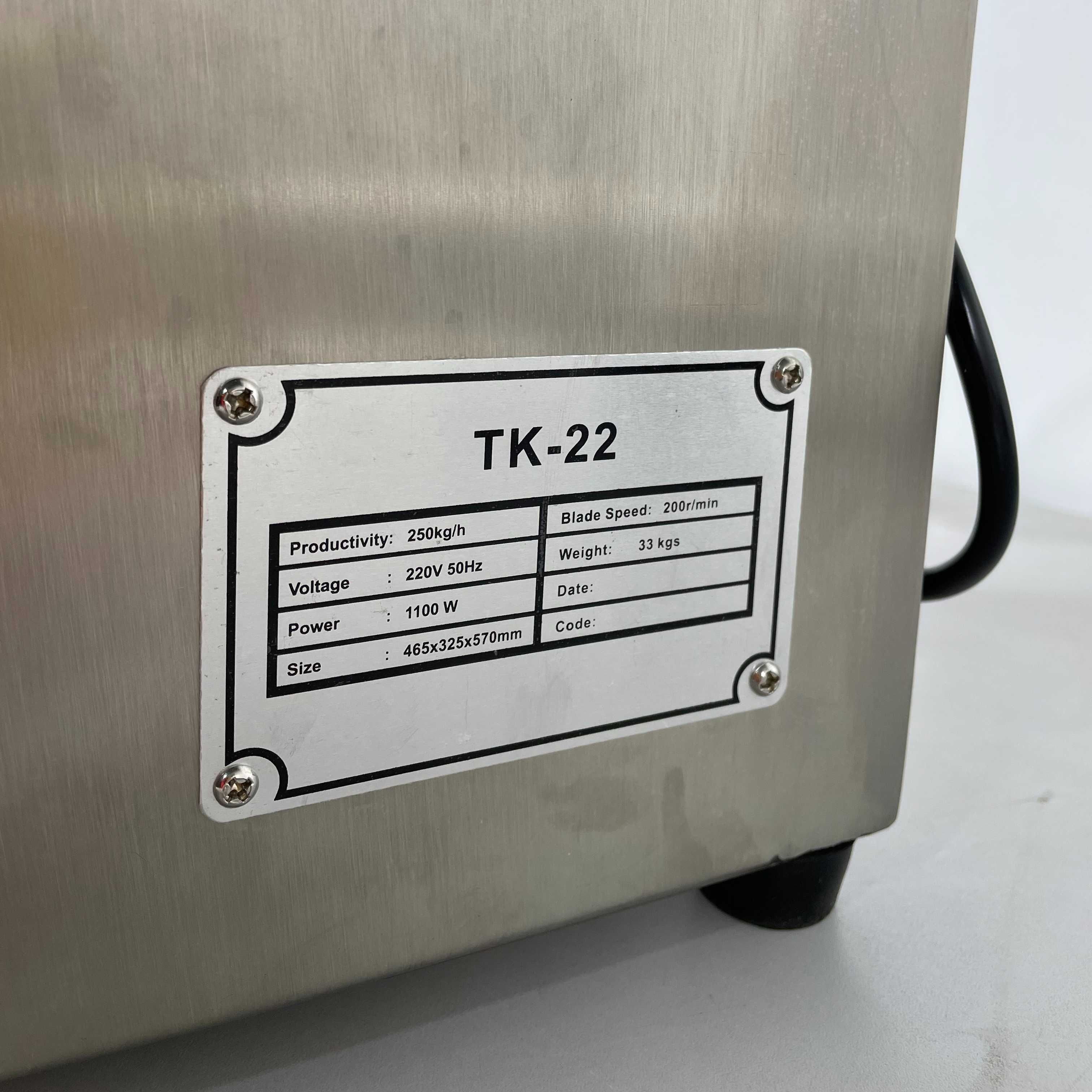 Промышленная мясорубка, куттер Triniti TK-22 250 кг/час для ресторанов