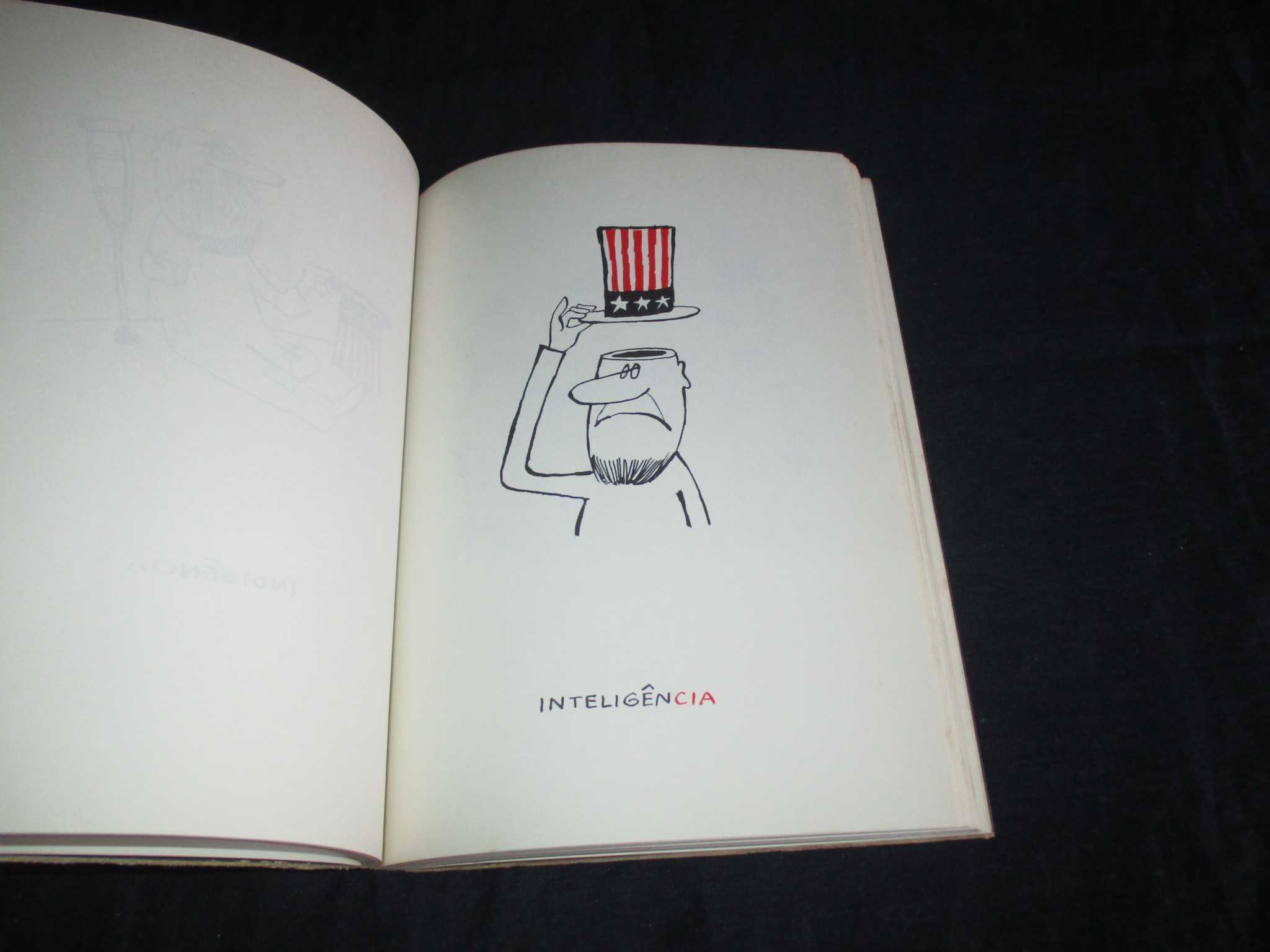 Livro CIA Siné Mondar Cartoon 1974