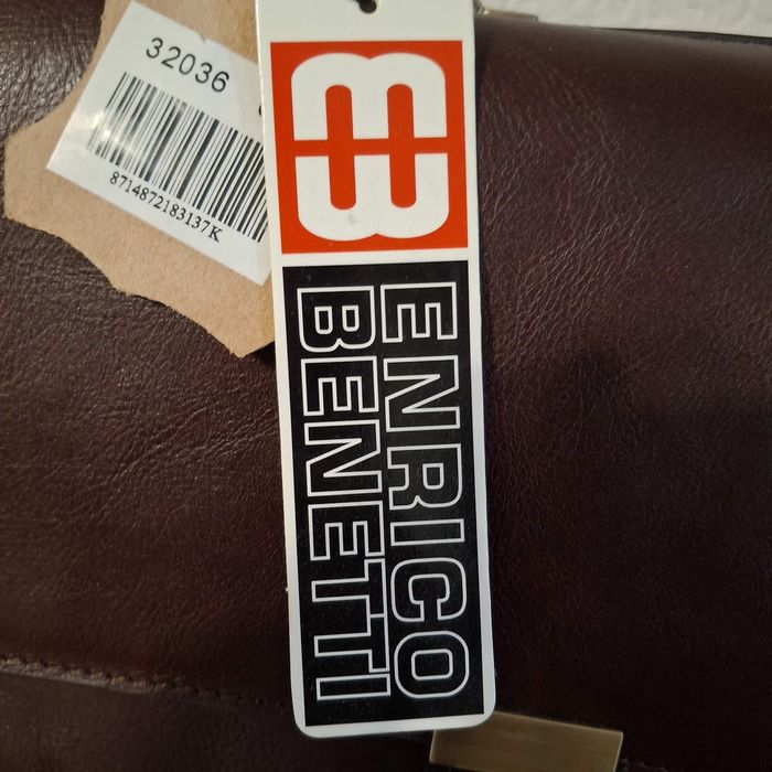 Шкіряний портфель Enrico Benetti