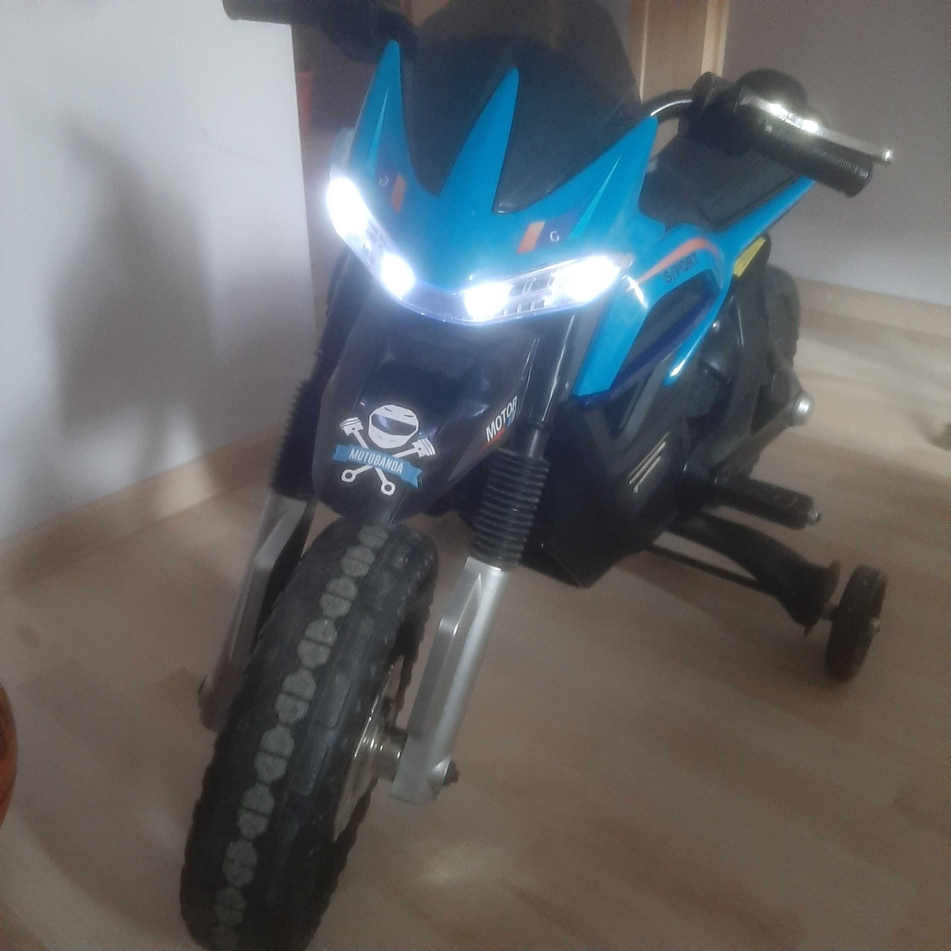 Motocykl elektryczny dla dziecka