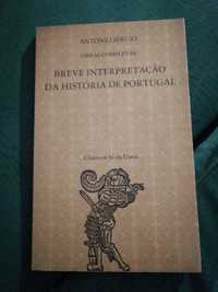 Livro "Breve Interpretação da História de Portugal" de António Sérgio