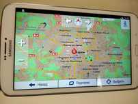GPS навігатор Samsung вантажний IGO Primo Європа (TIR/ADR) Карти 2025!