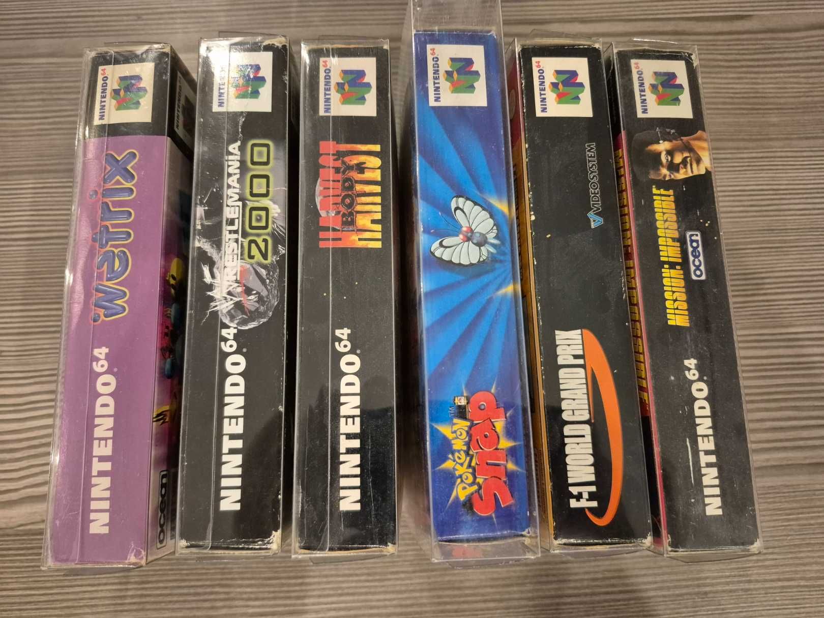8 gier N64 Nintendo 64 w pudełkach