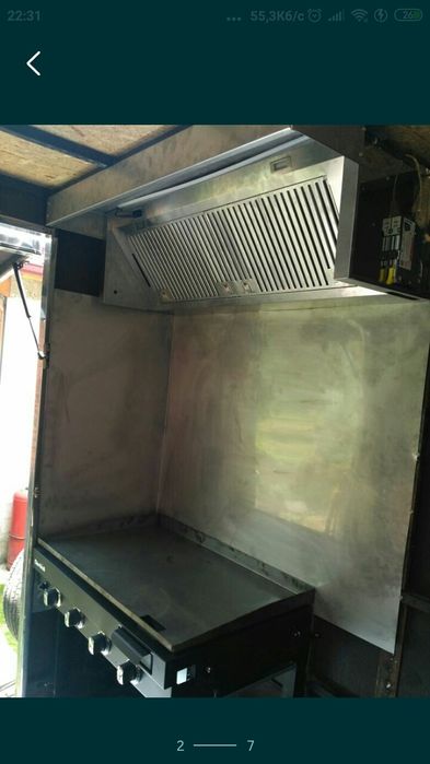 Кухня на колесах, торгова точка фудтрак food truck