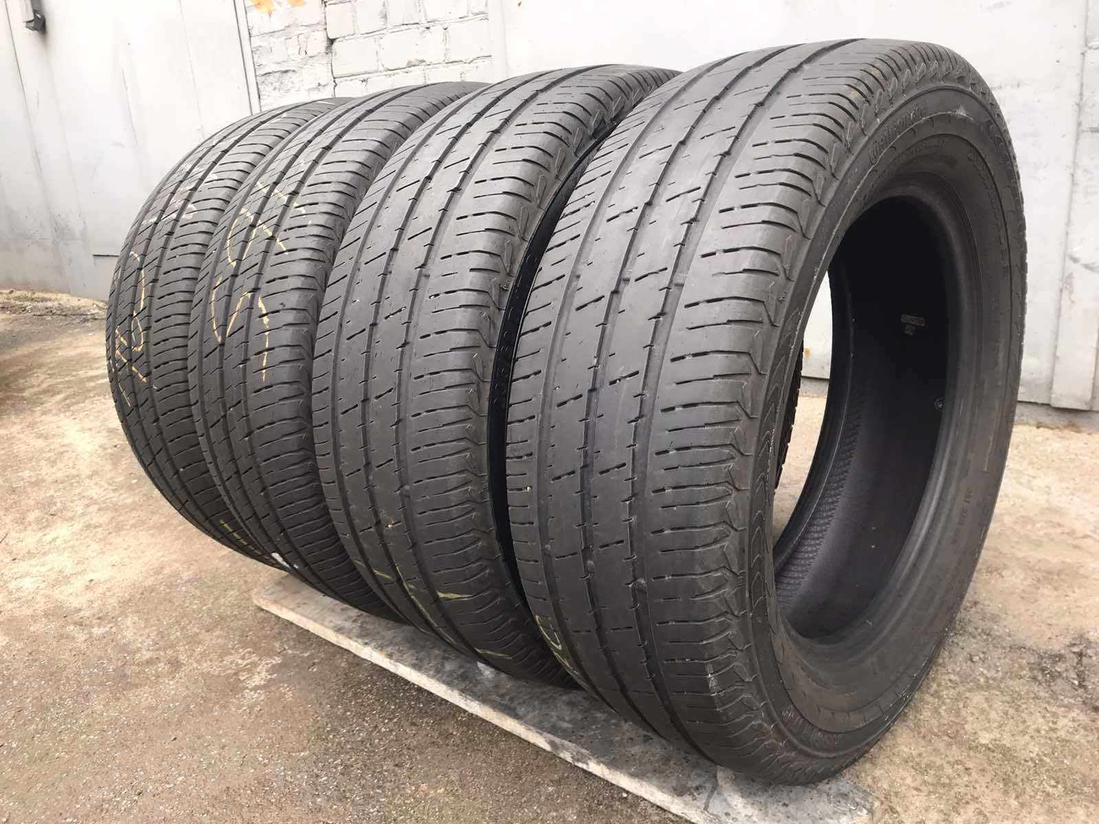 235/60 R17C шини б/в Continental Vanco 2 117/115R ЛІТО СКЛАД РЕЗИНИ