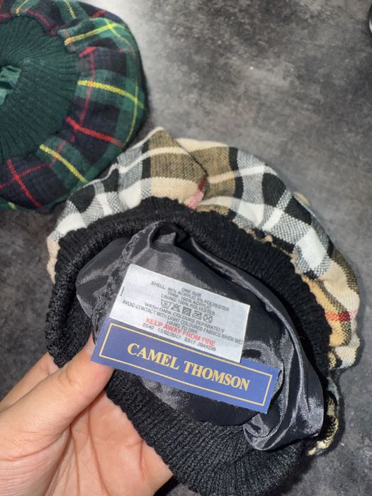 berety w kratke marki Camel Thomson