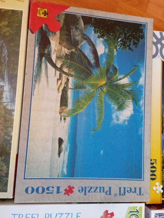 Puzzle 6 pudełek 8 obrazków