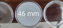 Kapsle na monety max 46 mm z regulacją średnicy