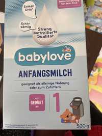 Babylove 1 mleko modyfikowane poczatkowe nowe 500g