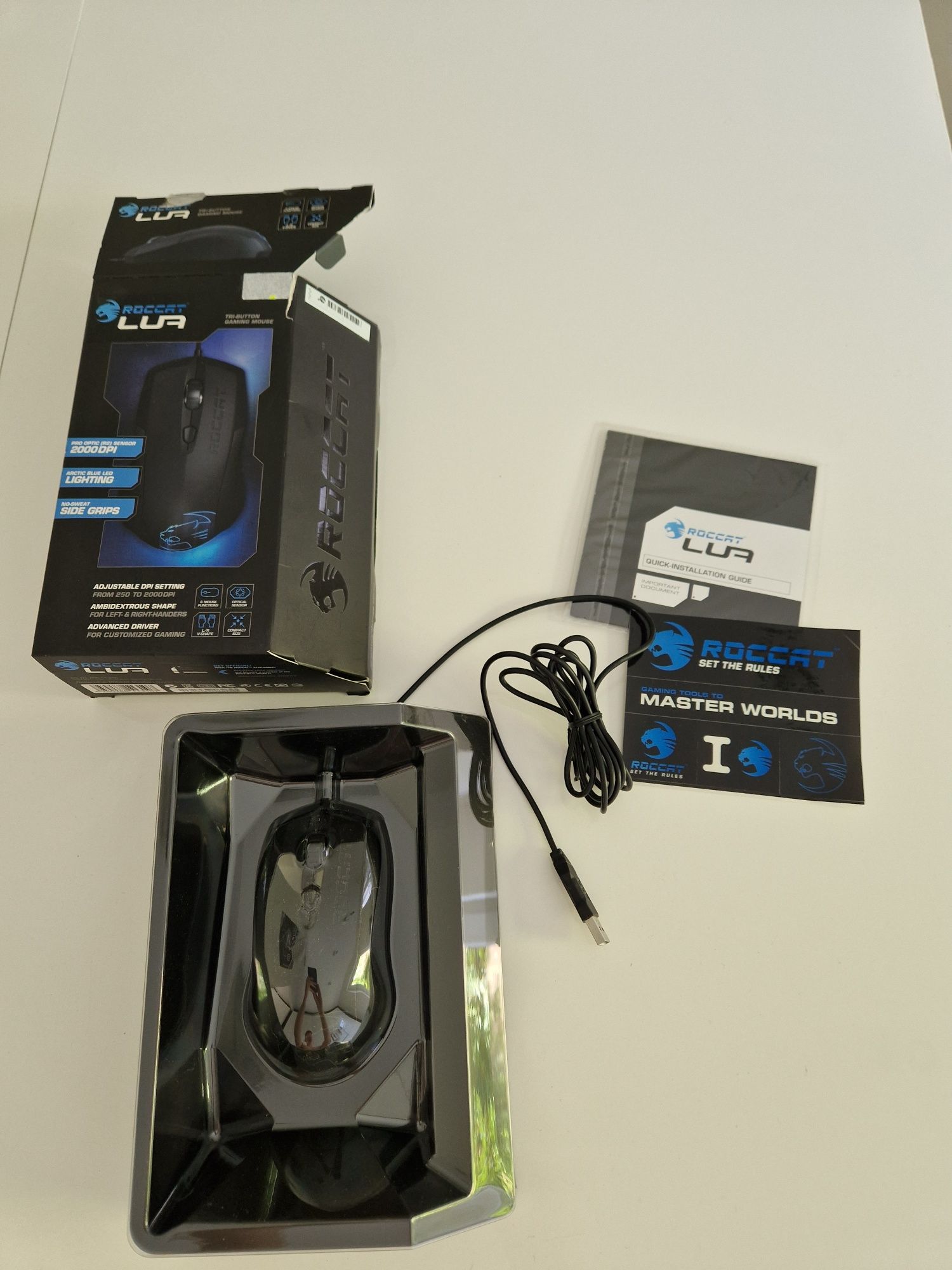 Roccat Lua mysz komputerowa gamingowa