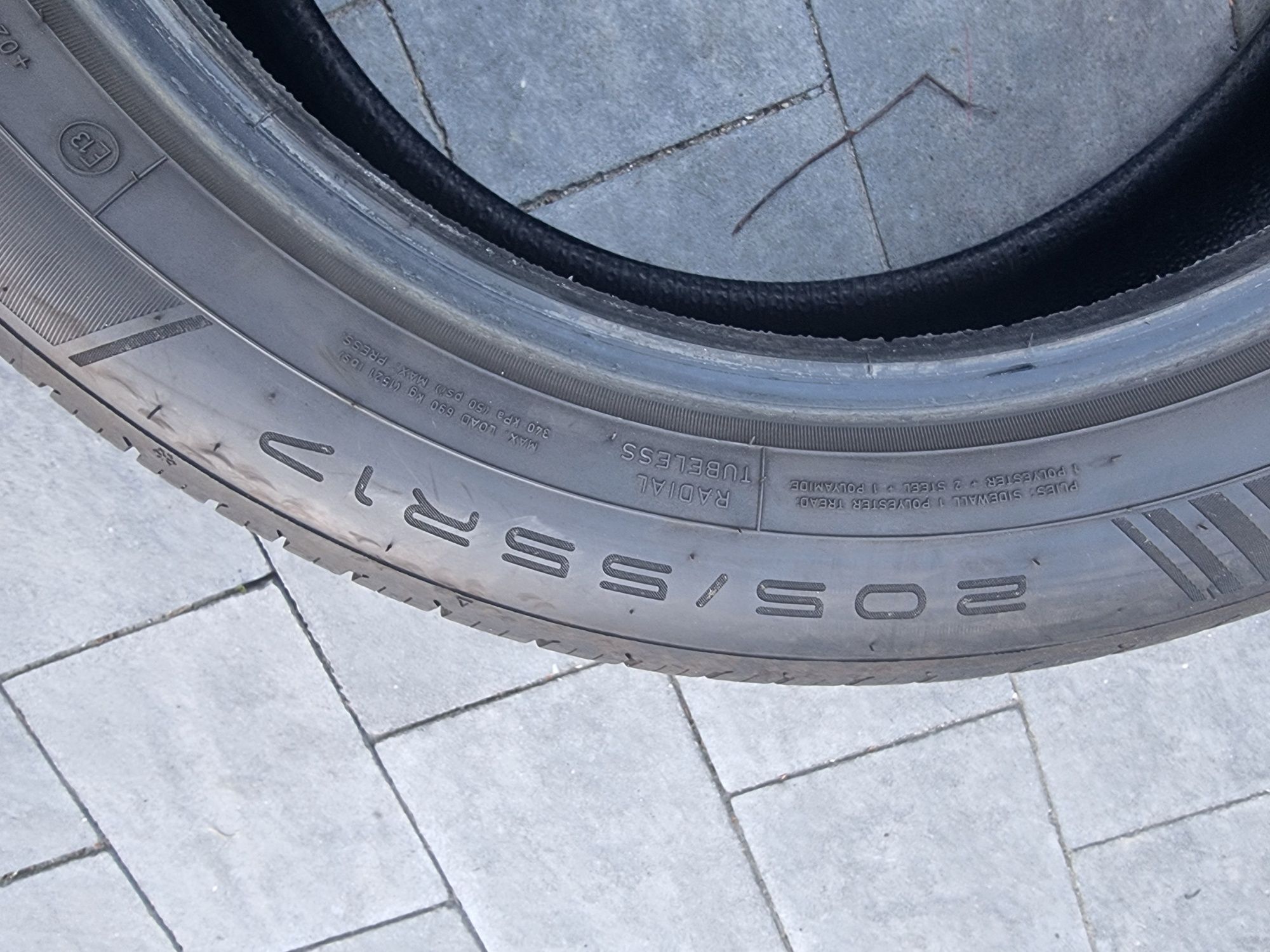 Opony wielosezonowe Dunlop 205 55 r17