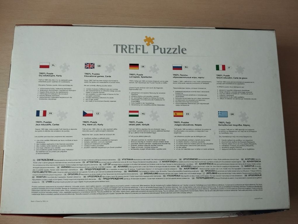 Puzzle 1000 Pierwszy pocałunek Trefl