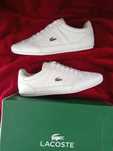 Buty Lacoste Chaymon rozmiar 43 białe skórzane męskie Nowe męskie 27,5