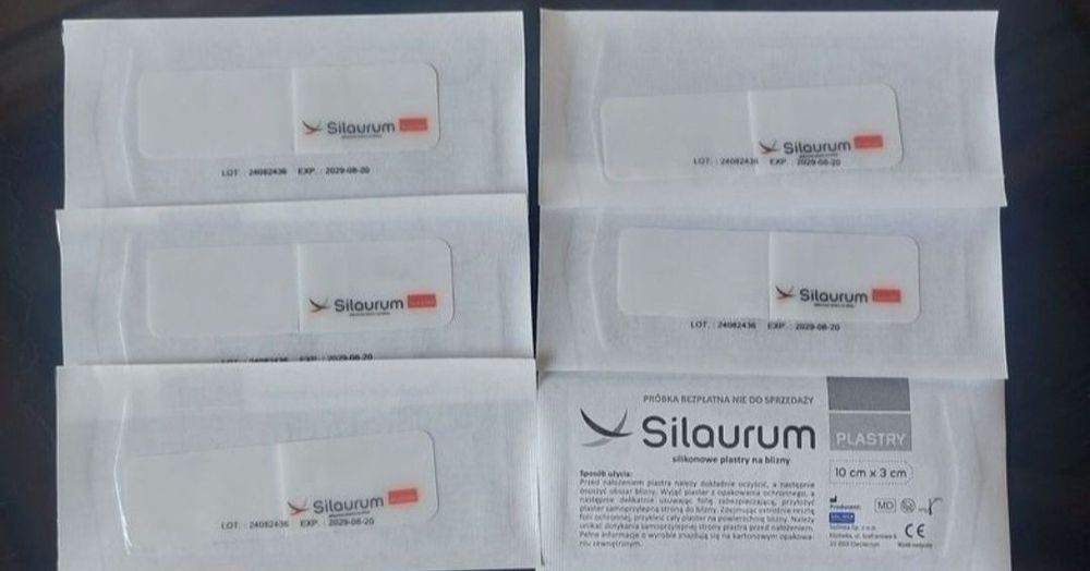 Plastry na blizny Silaurum 6szt