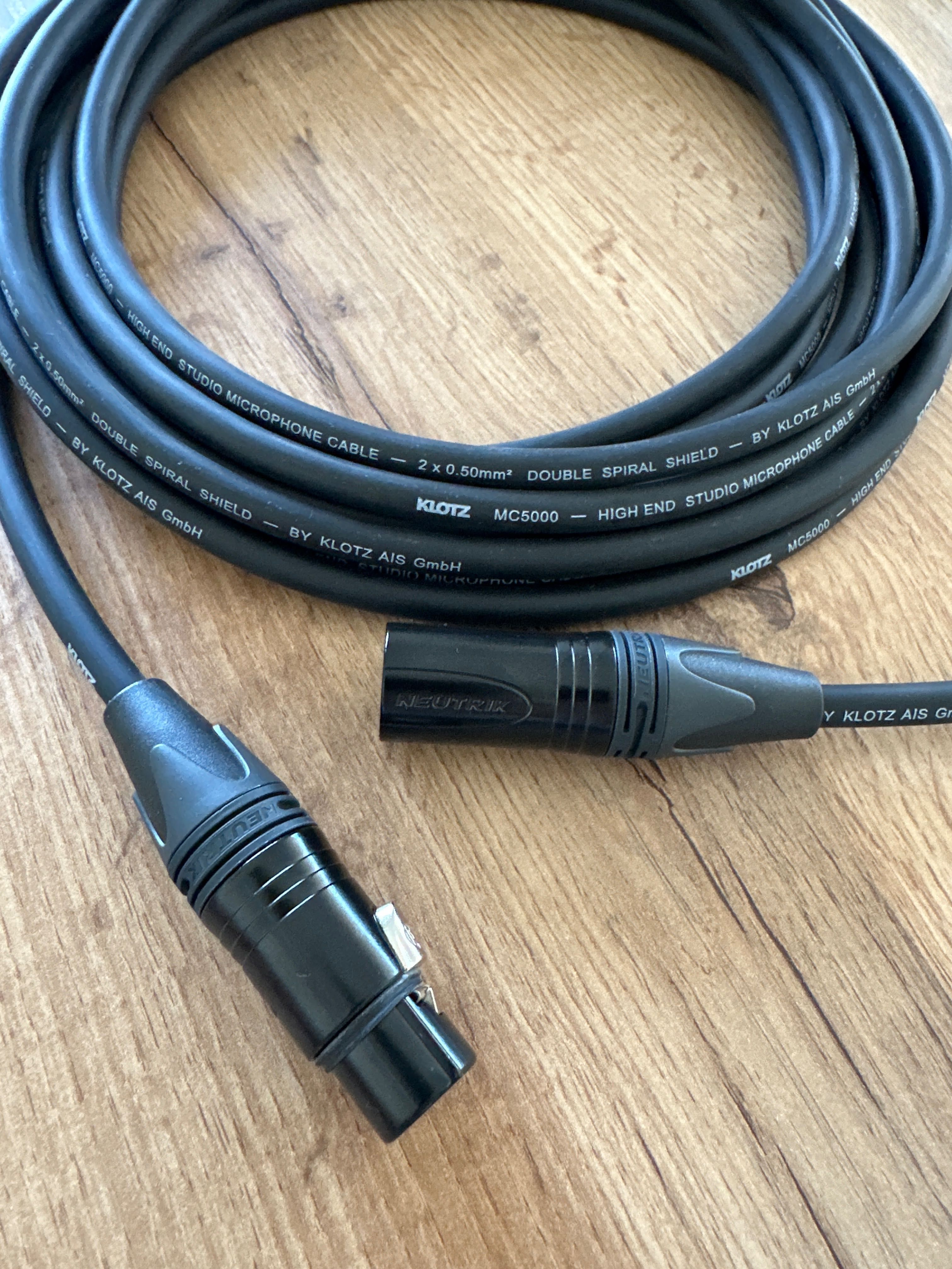 Kabel mikrofonowy Klotz MC5000 XLR Neutrik 6 metrów