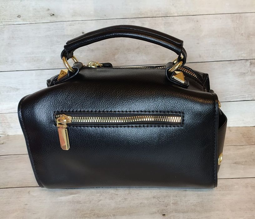 Сумочка жіноча чорна Chanel крос боді Шанель Безкоштовна доставка