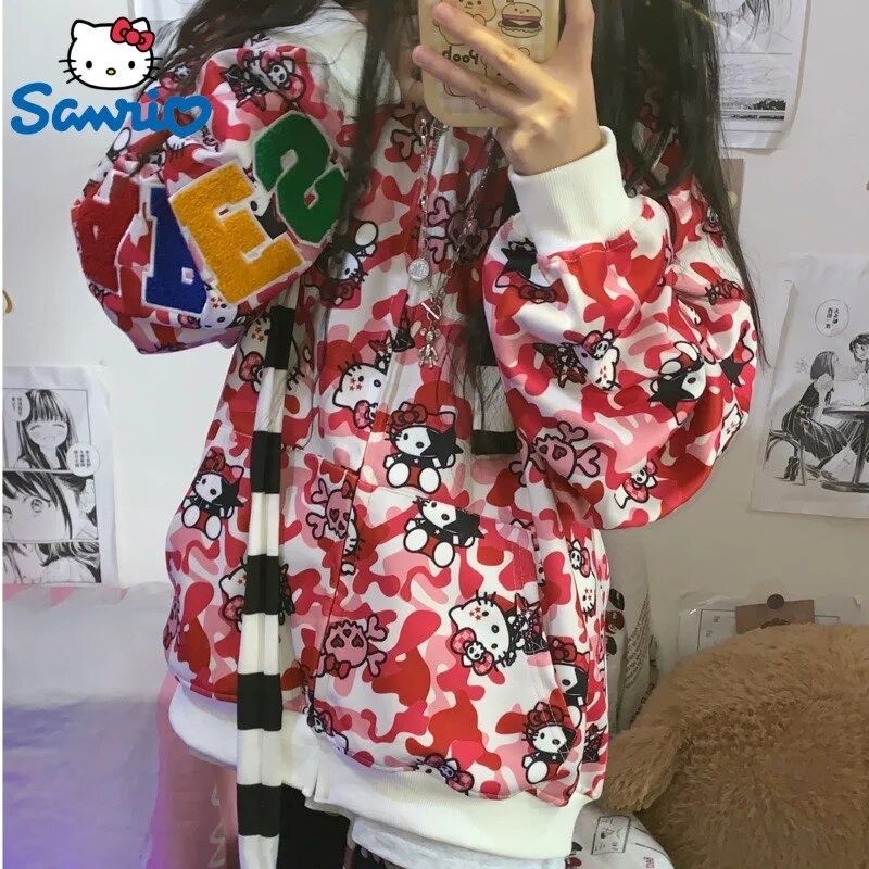 Худі bape Hello Kitty