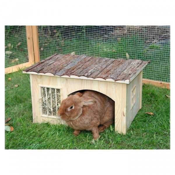 Casa de Madeira para Roedores – 54 x 41 x 30 cm
