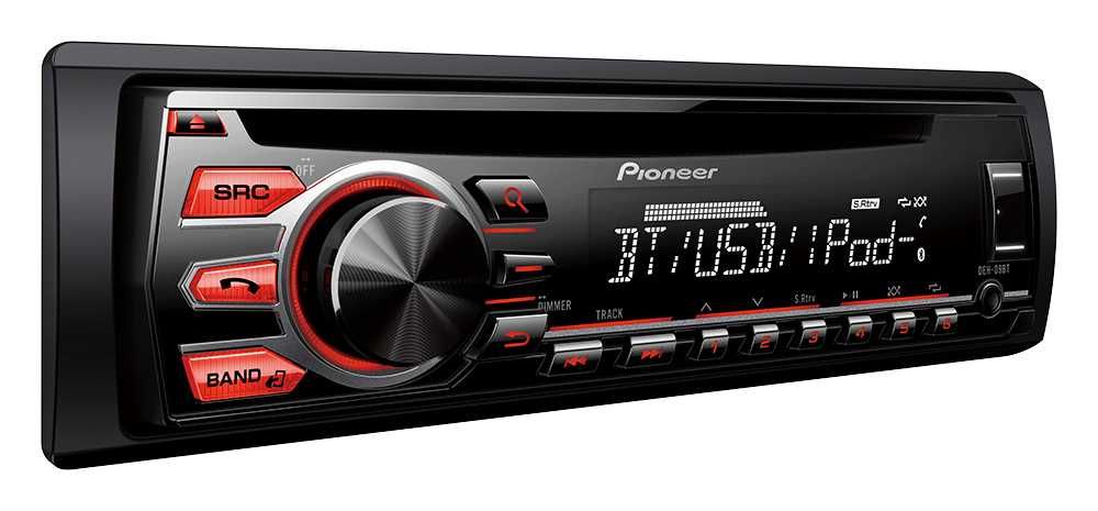 Radio samochodowe Pioneer DEH-09BT 1-DIN CD, USB, Bluetooth