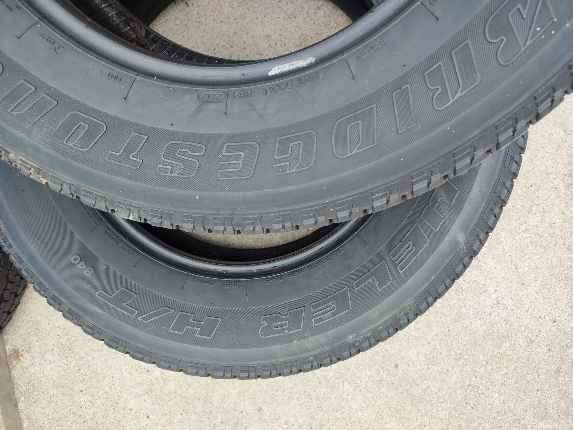 255/70/18 113S Bridgestone Dueler H/T 840 M+S wielosezonowe terenowe