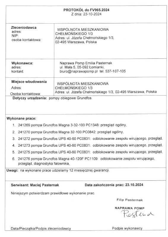 pompy Grundfos Magna oraz Grundfos UPS
