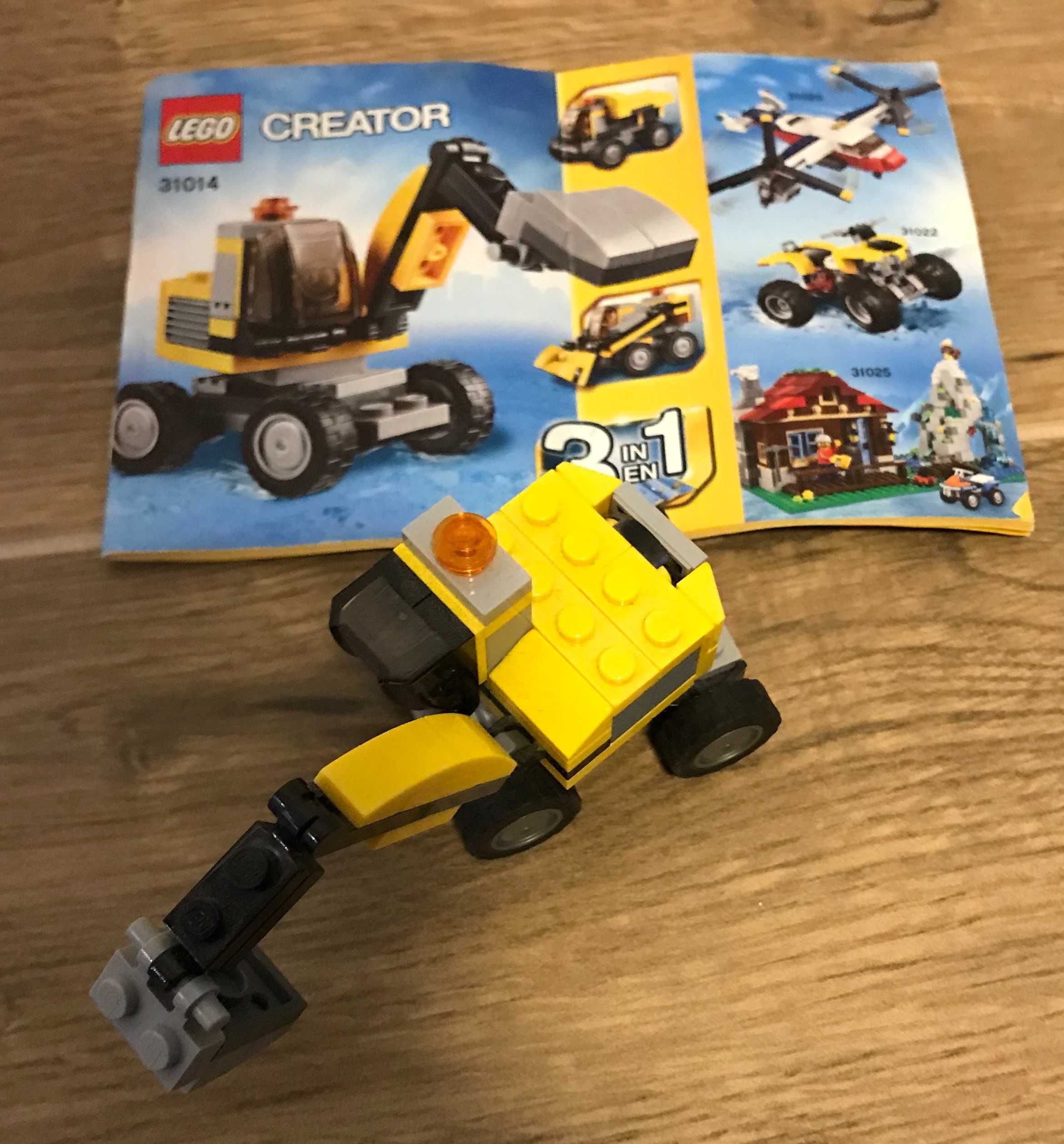 LEGO 31014 Creator 3 w 1 Koparka