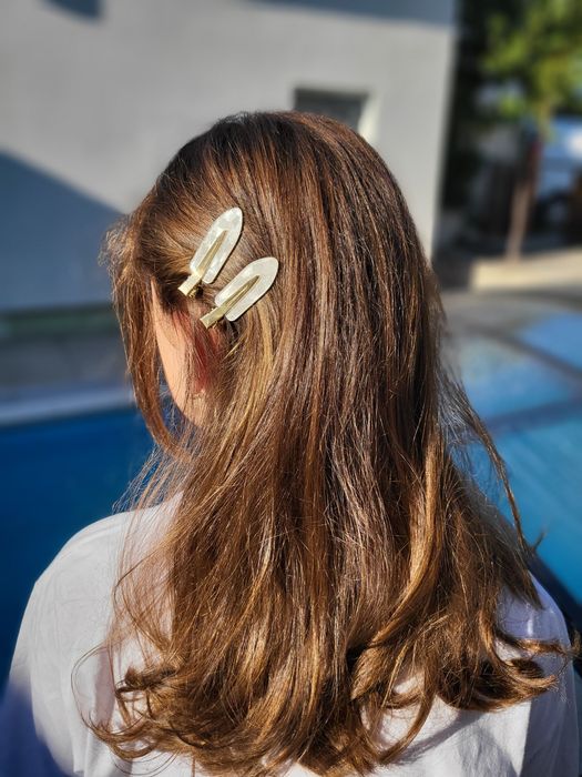 Заколка зажим що не заламує волосся, прищіпка для волосся, затискач