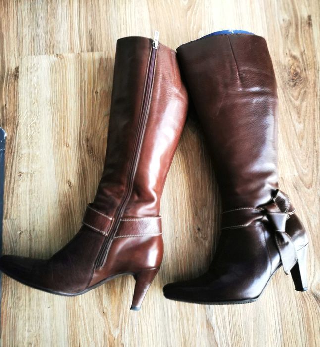 Ryłko kozaki skóra naturalna roz.37