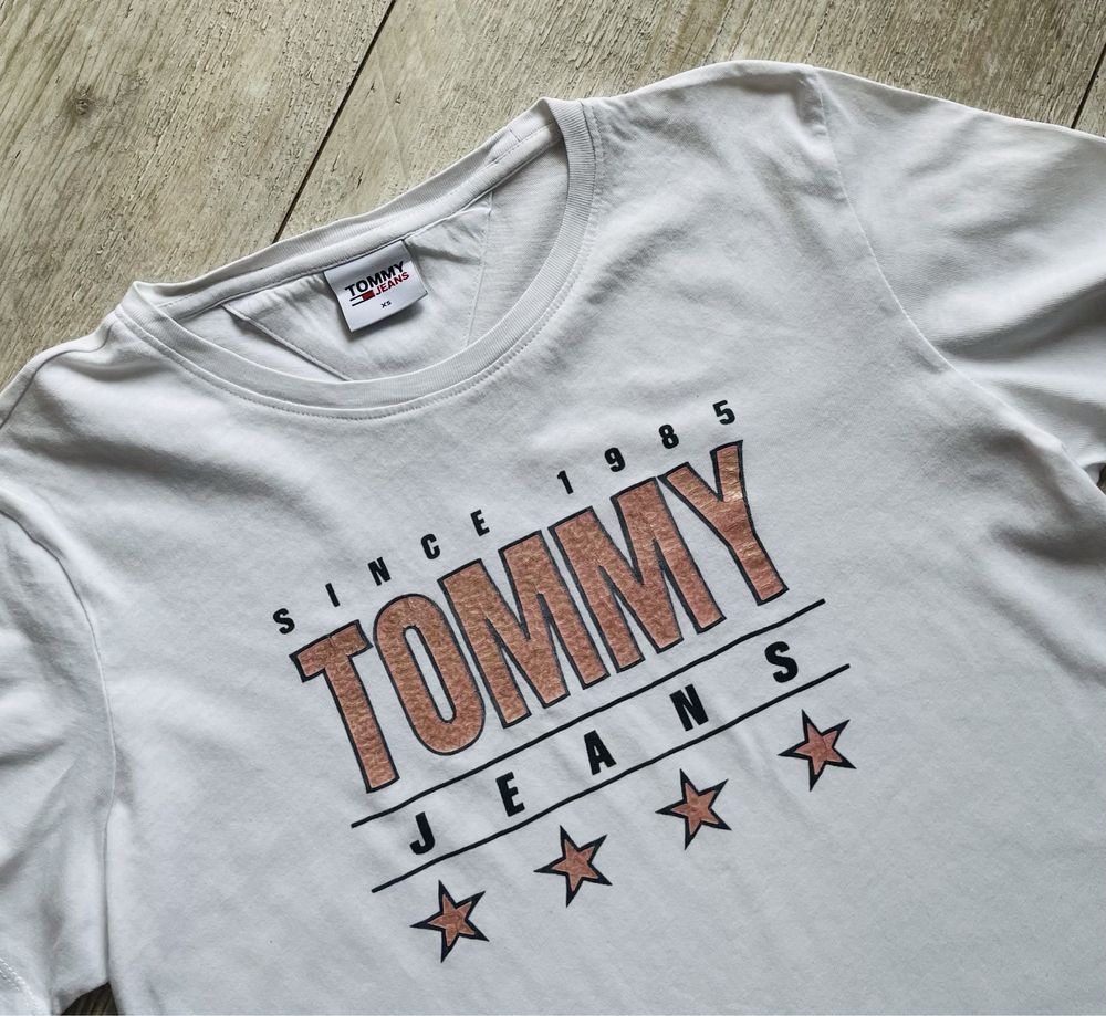 Tommy Hilfiger piękna damska koszulka rozm-XS/S