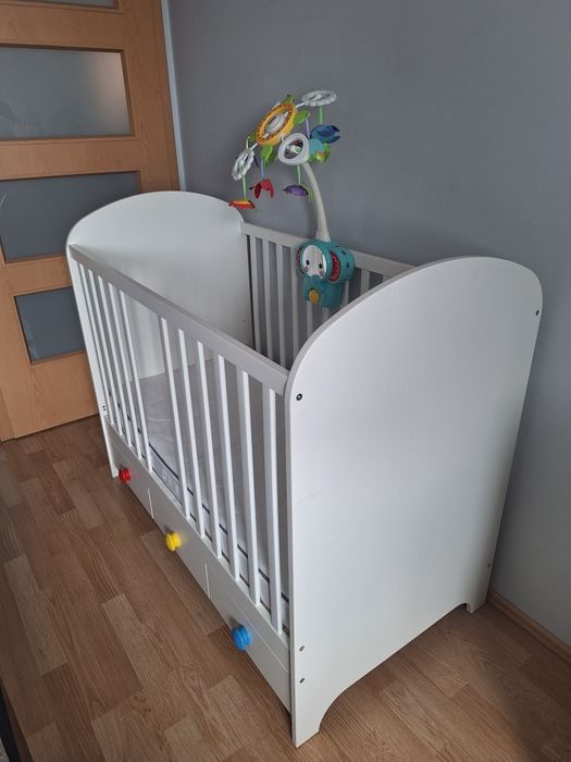 Łóżeczko dziecięce GONATT z materacem JATTETROTT IKEA