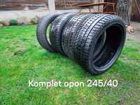 Opony 245/40 zimowe,komplet.