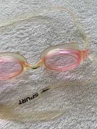 Okularki do pływania różowe dla dzieci
