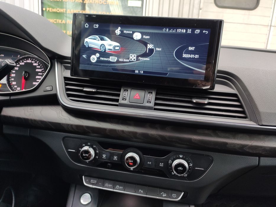 Штатная магнитола экран для Audi Q5 2017+