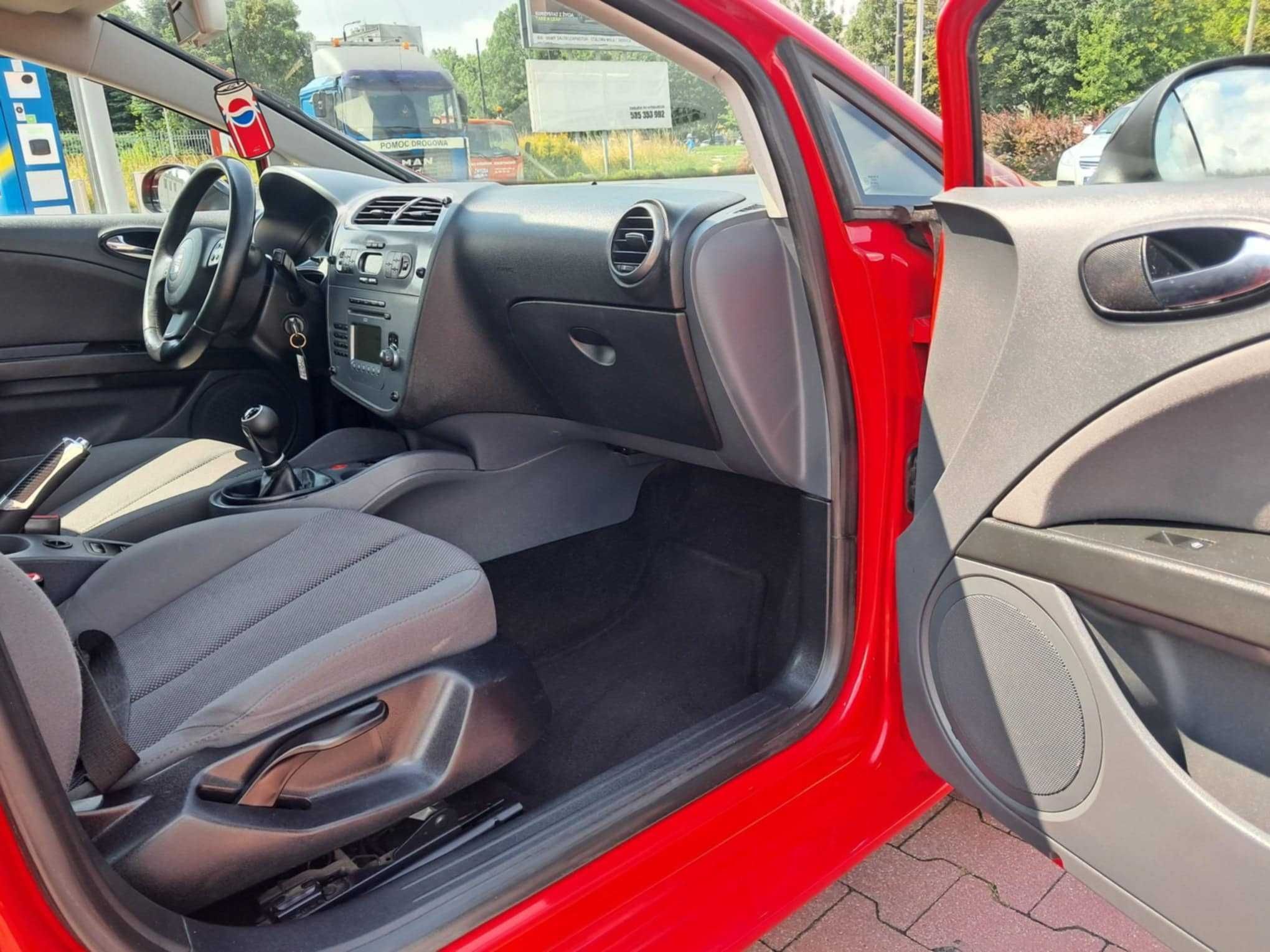 SEAT  LEON 2008 r REJESTRACJA w 2009 r Turbo Klima Elektryka