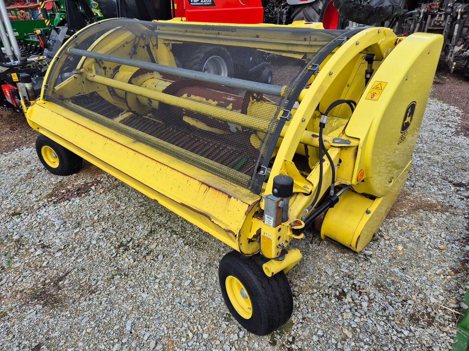 John Deere 8400i Kemper Plus 360 ProDrive 40Km/h Pick Up 639 z Niemiec