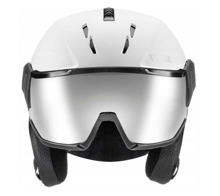 Kask Narciarski z goglami Uvex instinct Visor 56-58 cm biały (S)