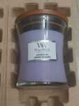 Nowa świeca WoodWick Lavender Spa średnia 275g