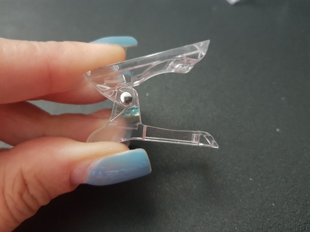 10 Molas clips para unhas de gel NOVO