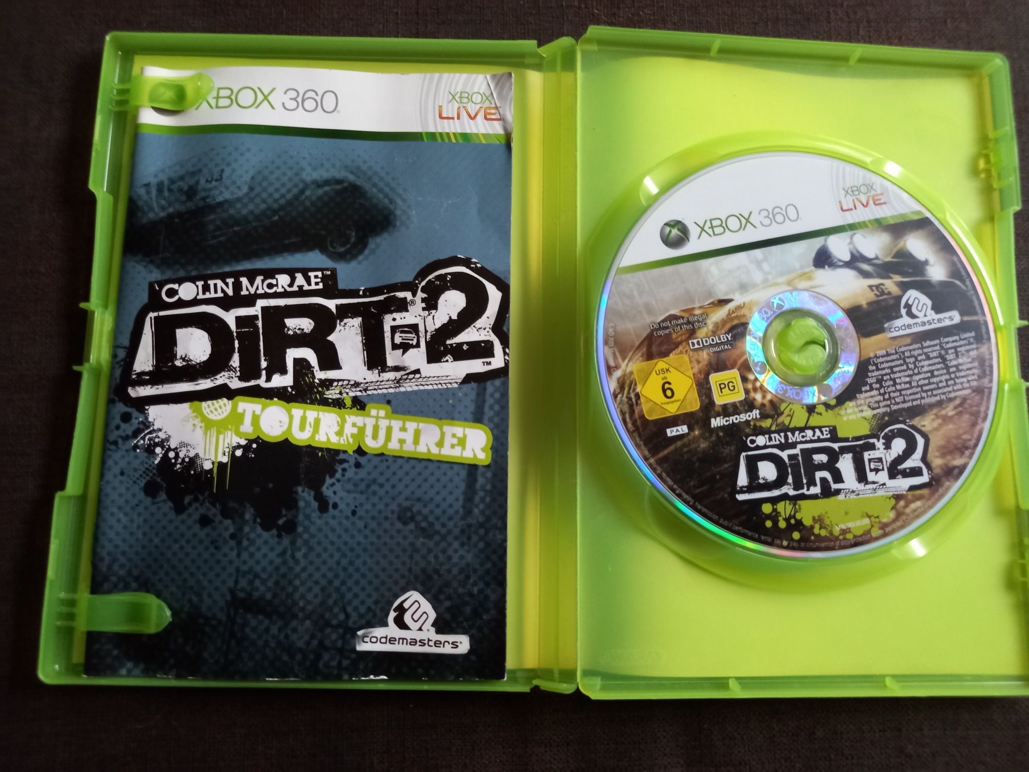 Gra Dirt 2 Colin McRae na xbox 360