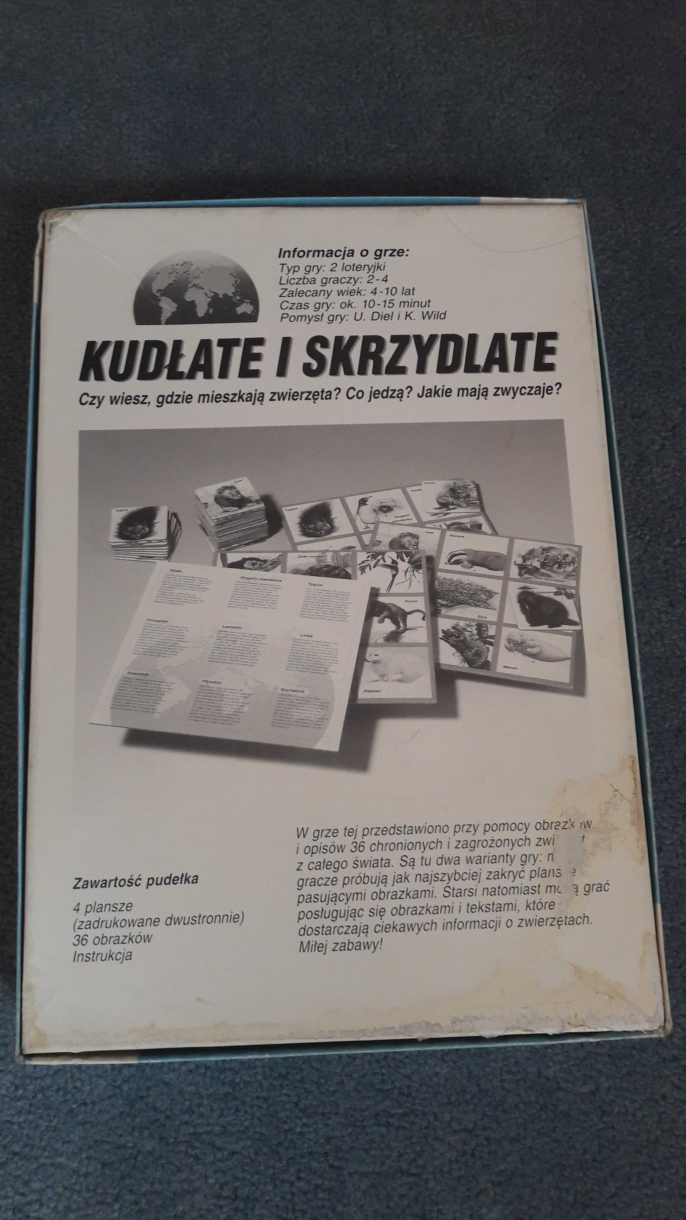 Gra edukacyjna Kudłate i Skrzydlate