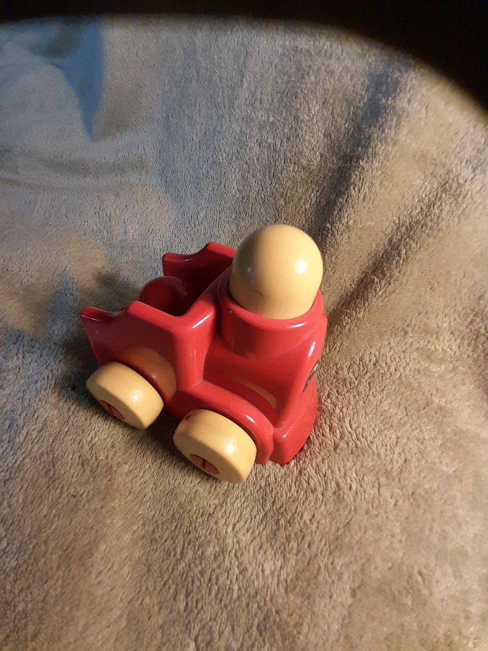 Lego Primo pierwsze klocki samochód pociąg ciuchcia czerwona