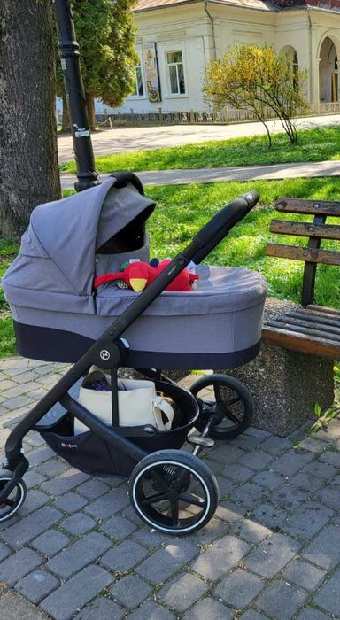 Коляска cybex balios s soho grey