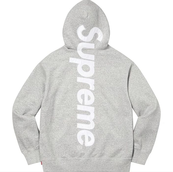 Худі Supreme Satin Applique Hooded FW24