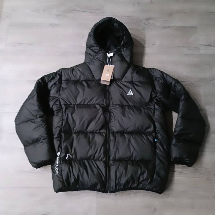 Куртка Nike ACG, чоловічий пухан, пуховик найк чорний